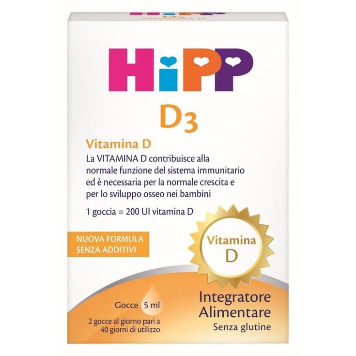 HiPP Vitamina D3 – 5 ml gocce