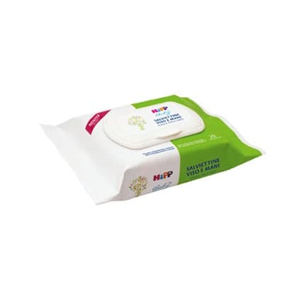 HiPP Salviettine Umidificate Viso e Mani – 20 Pezzi