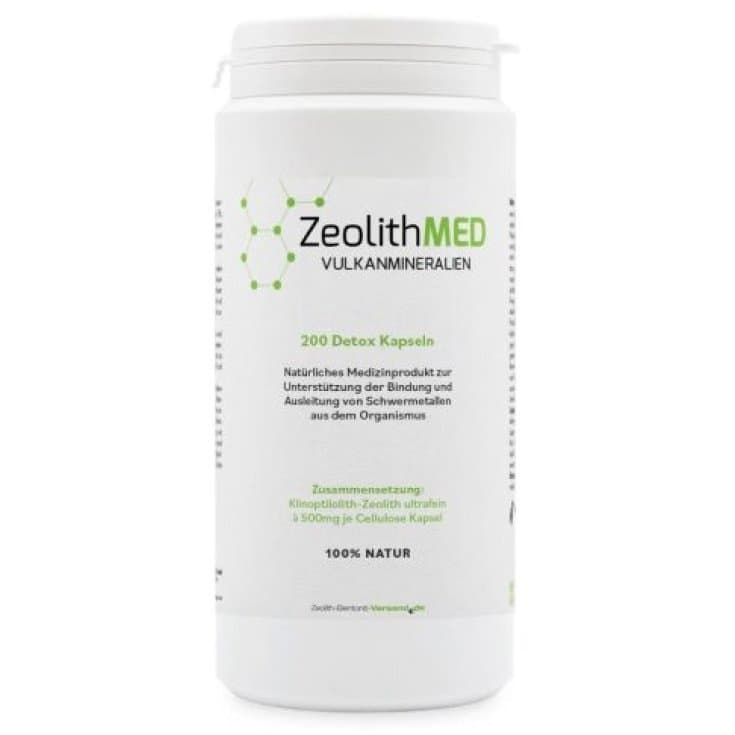 Zeolite Med Detox – 200 Kapseln