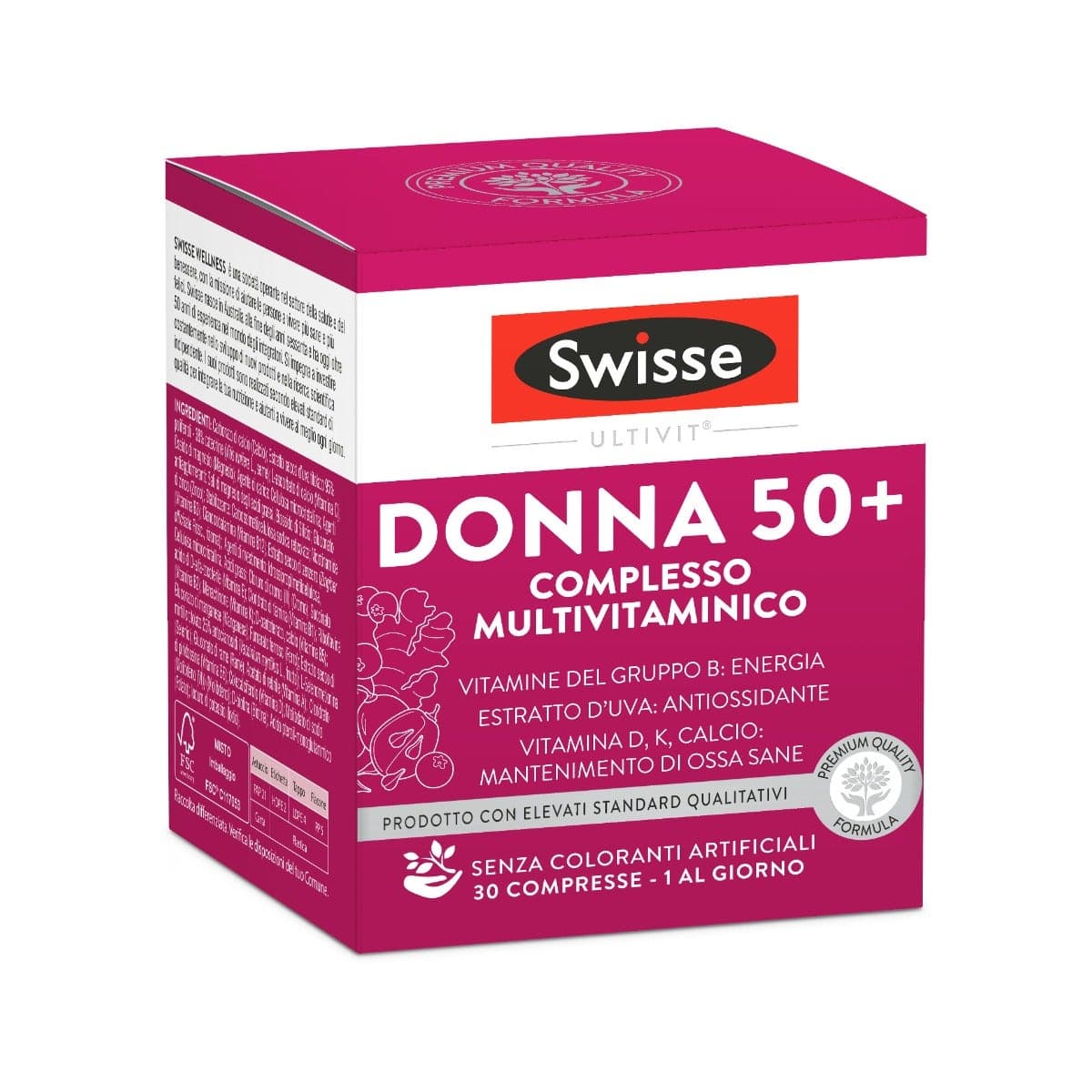 Swisse Multivitaminico D 50+ – compresse
