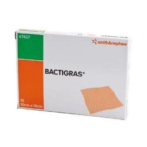 Bactigras Garza – 10 x 10 cm, 10 Pezzi