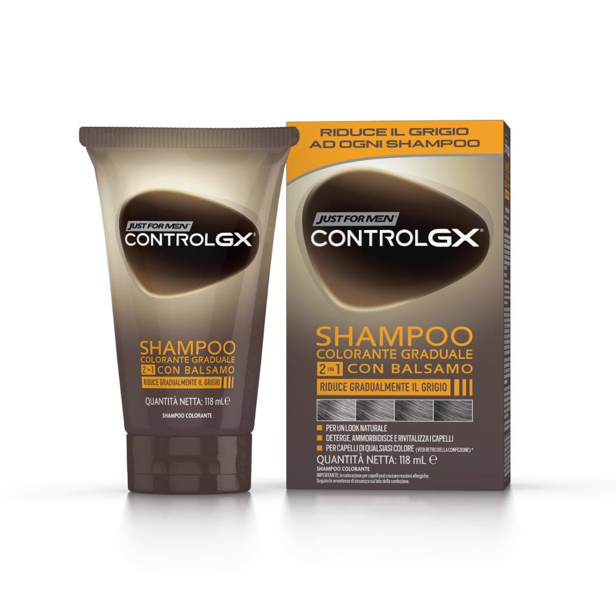 Just for Men Control GX 2in1 – Shampoo e Balsamo