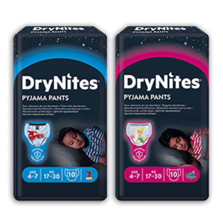 Huggies DryNites Boy – 10 pannolini (17–30 kg)
