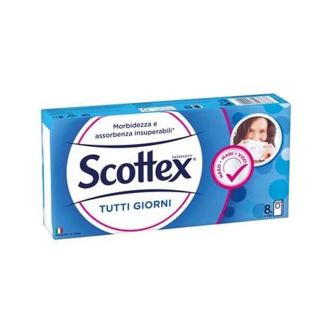 Scottex Tutti Giorni 8er Pack Toilettenpapier
