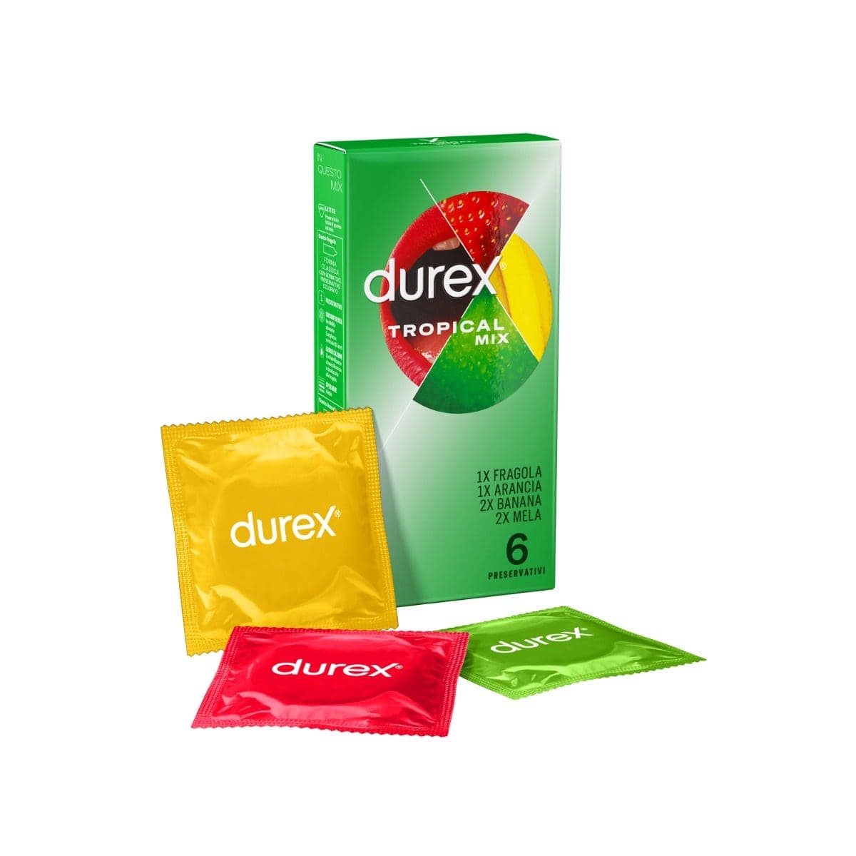 Durex Profil Tropical EasyOn – 6 preservativi