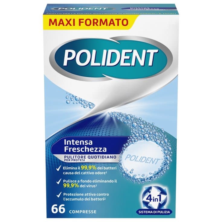 Polident Tripla Fresh – 66 Tabletten