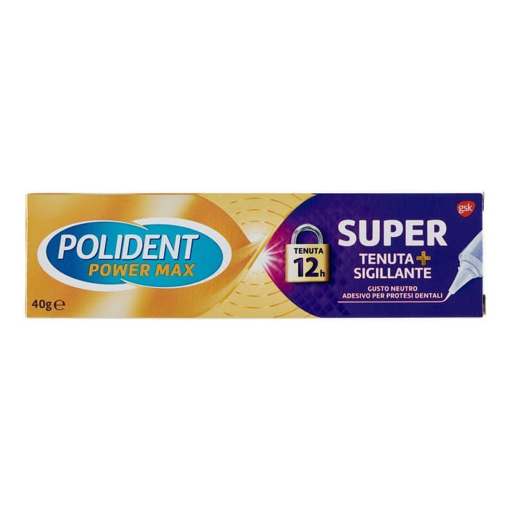 Polident Super Tenuta Neutral – 40 g crema adesiva