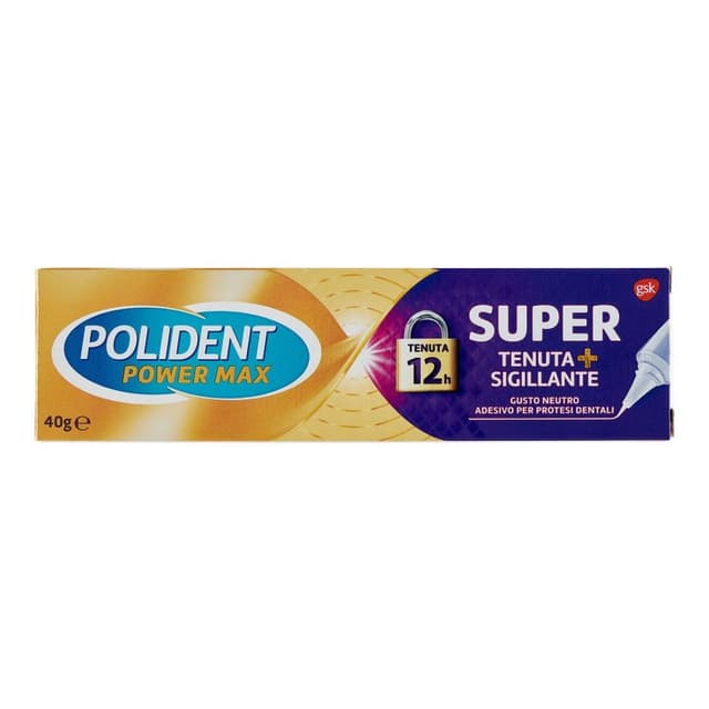 Polident Super Tenuta Neutral – 40 g crema adesiva