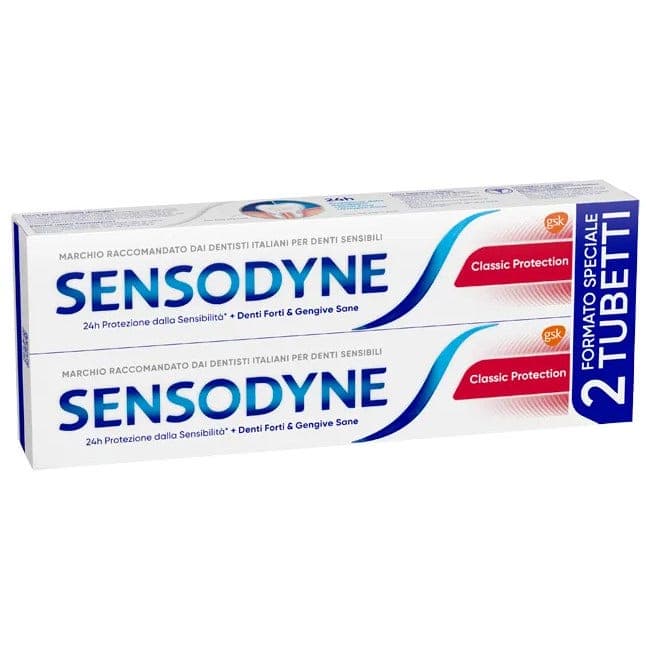 Sensodyne Classic Protect – 2 × 75 ml dentifricio