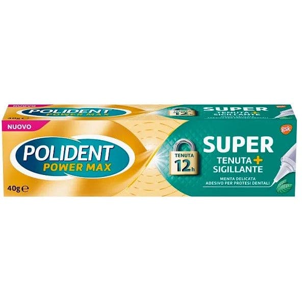 Polident Super Tenuta Mint – 40 g crema adesiva