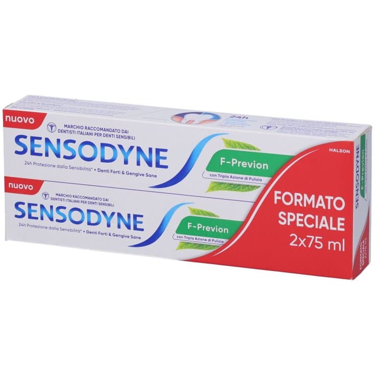 Sensodyne Fresh Mint – 2 × 75 ml dentifricio