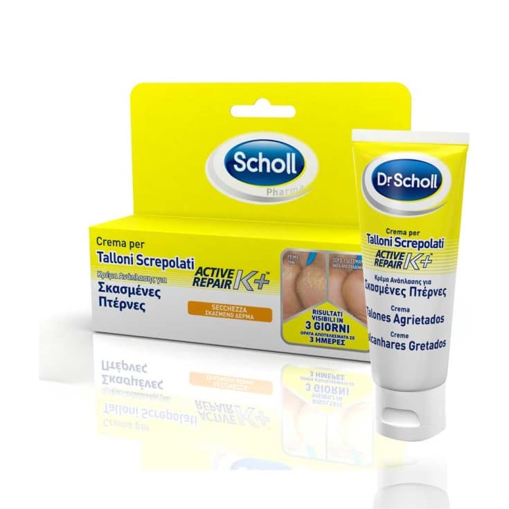 Scholl Fersenreparatur-Creme mit K+