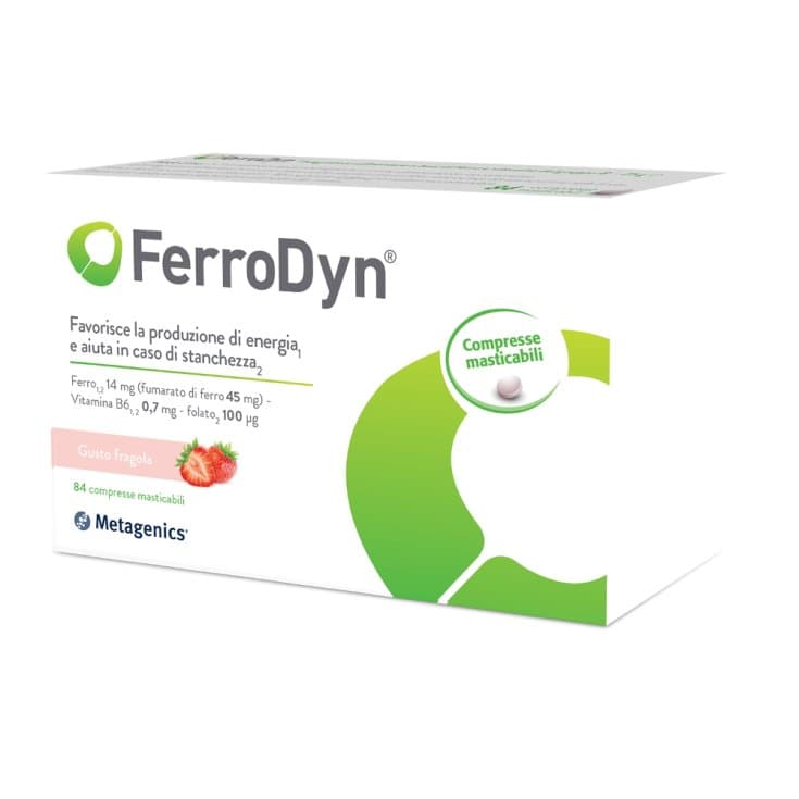 Ferrodyn Compresse masticabili – 84 pezzi