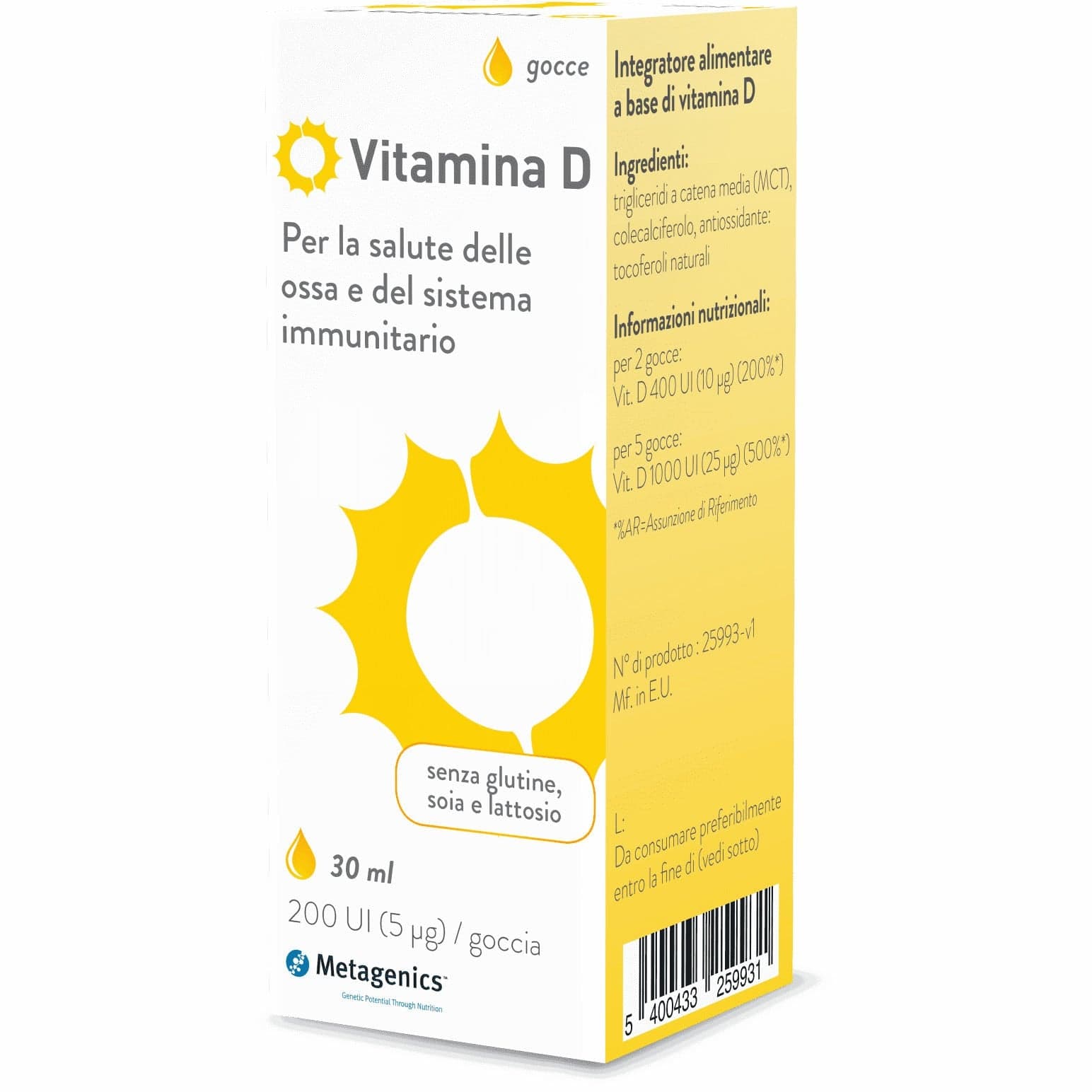 Vitamin D flüssig – 30 ml Flasche