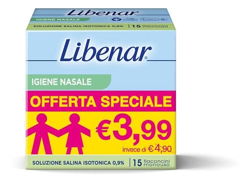 Libenar Isotonische Nasenampullen – 15 Ampullen à 5 ml