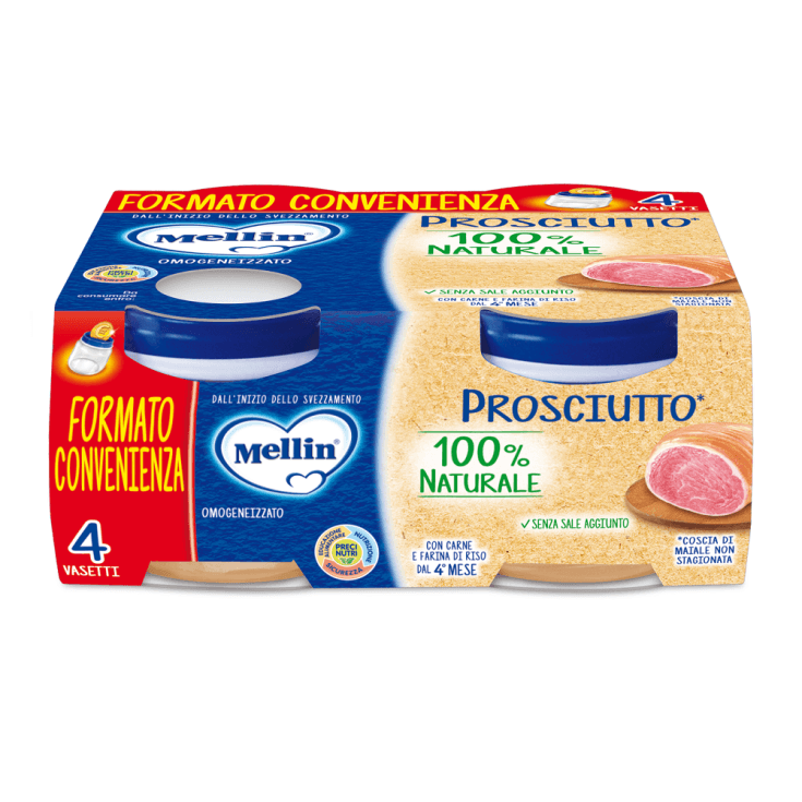 Mellin Omo Prosciutto – 4 x 80 g