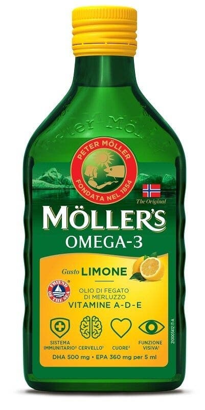 Möller's Omega-3 Olio Limone – 250 ml