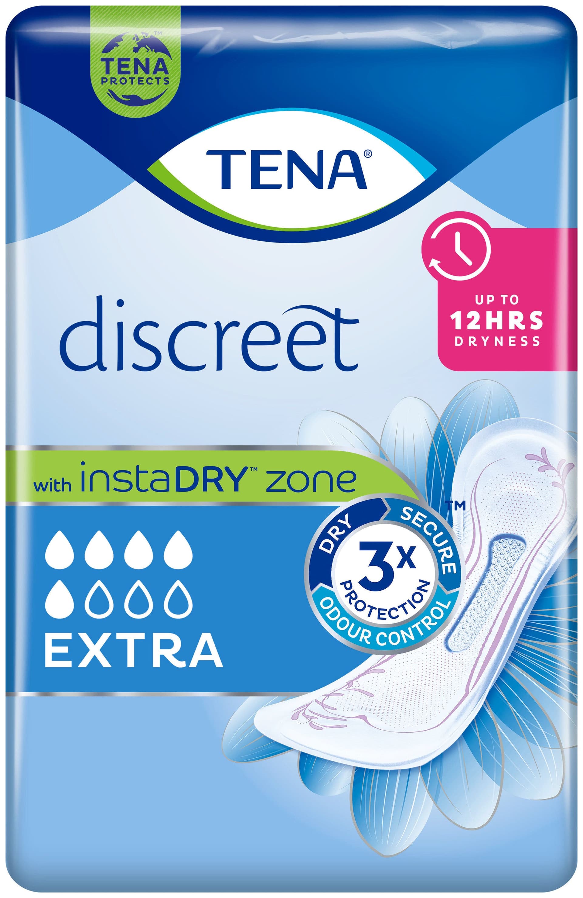 TENA Discreet Extra – Assorbenti 10 pezzi