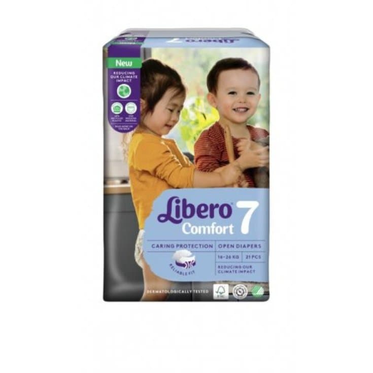 Libero Comfort 7 – 20 Windeln Größe 16-26 kg