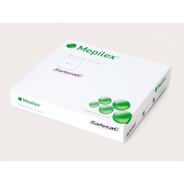 Mepilex Medicazione Schiuma – 10×10 cm, 5 pezzi