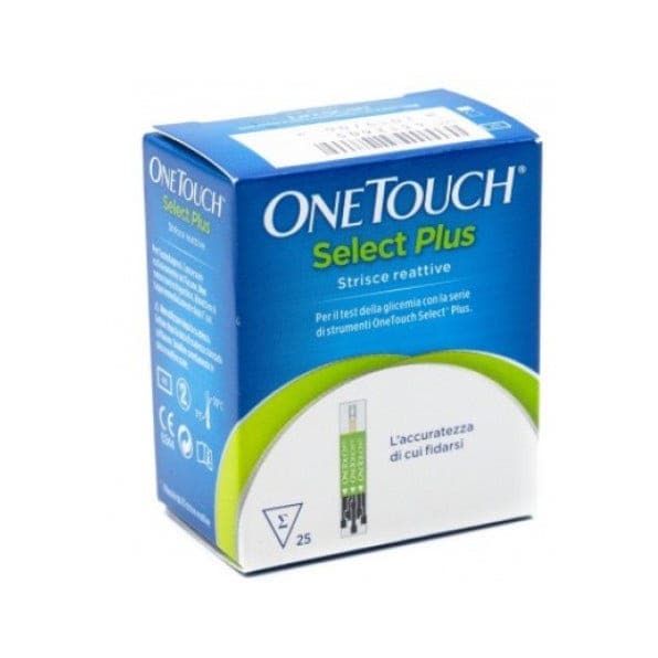 OneTouch Select Plus Strisce – 25 pezzi