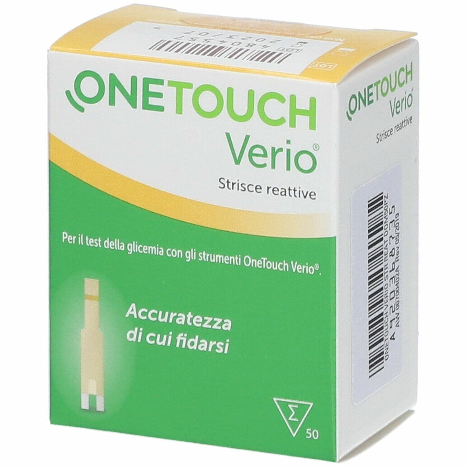 OneTouch Verio Teststreifen – 50 Stück