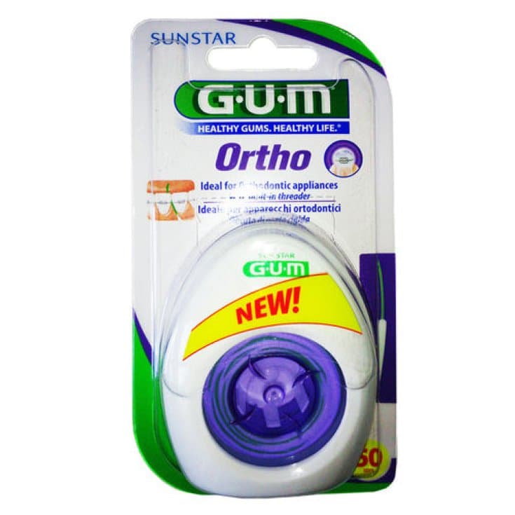 GUM Ortho Zahnseide – Spongeflosser
