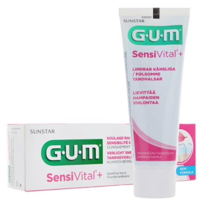 GUM SENSIVITAL+ Zahncreme – 75 ml