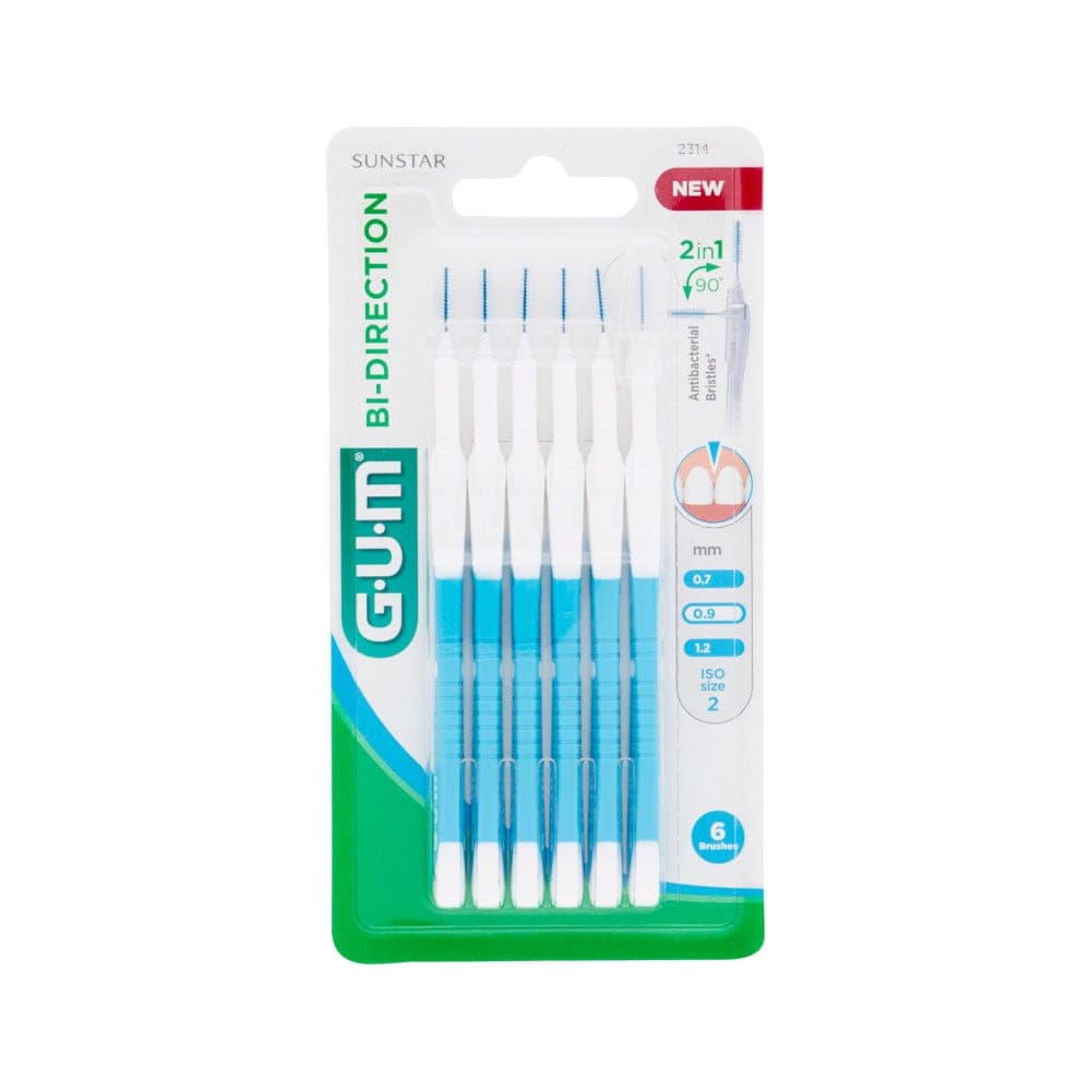 GUM BI-DIRECTIONAL Spazzolino Microfine