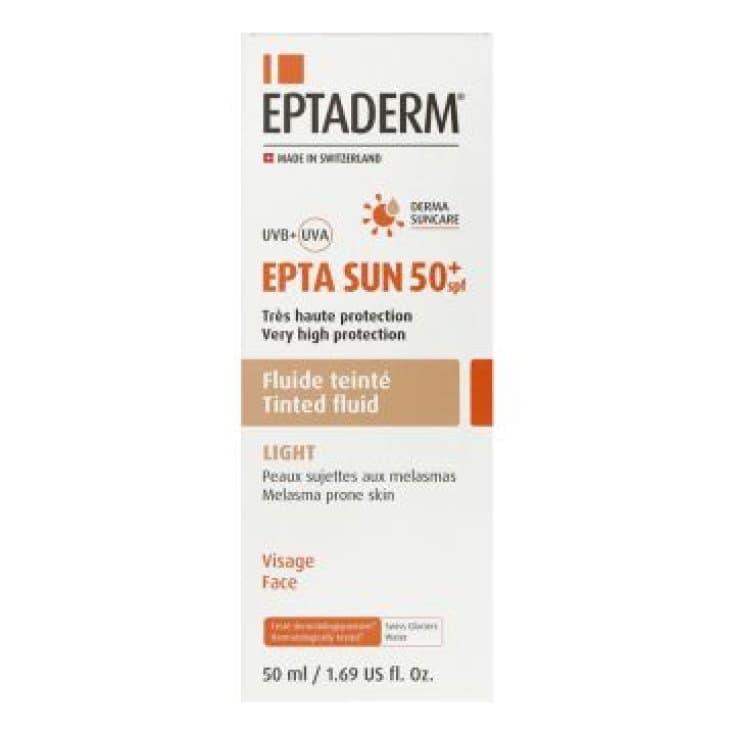 Epta SUN SPF 50+ Color Crema – 50 ml