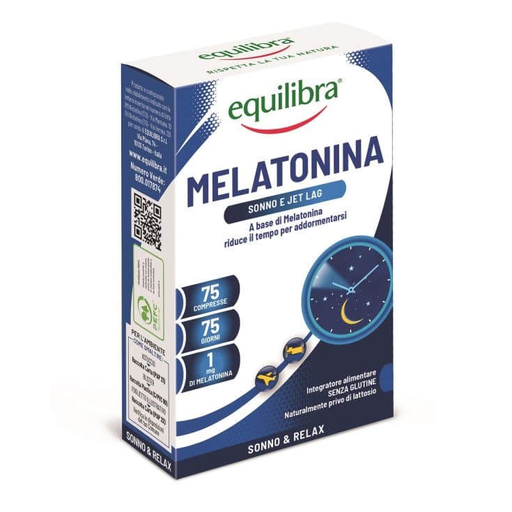 Equilibra Melatonina – 75 compresse, 1 mg