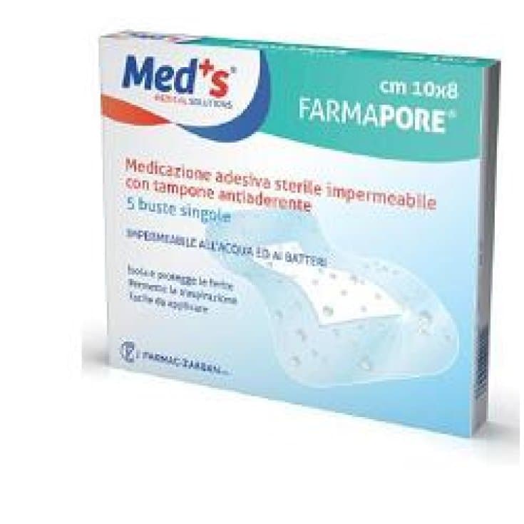 MEDS Pore Medic Ades – 10 × 8 cm, 5 pezzi
