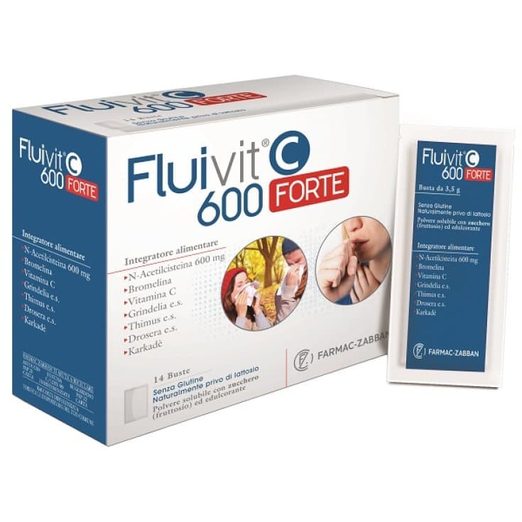 Fluivit C 600 Forte – 14 Beutel