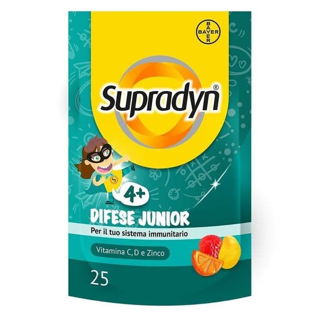 Supradyn Difese Junior Multivitaminico – 60 compresse masticabili