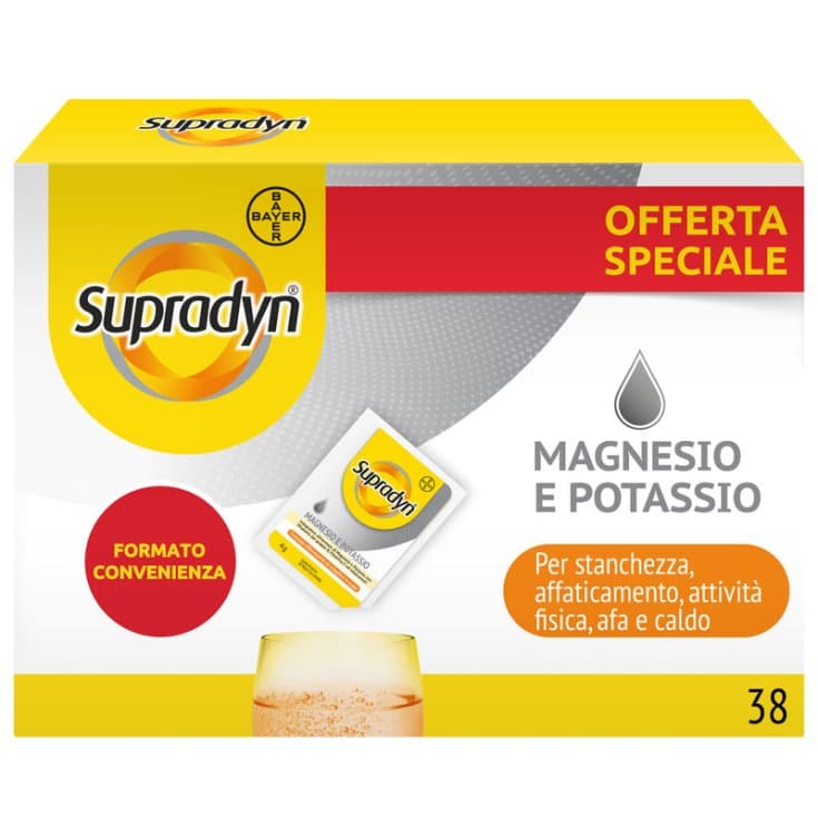 Supradyn Magnesium + Kalium – 38 Beutel