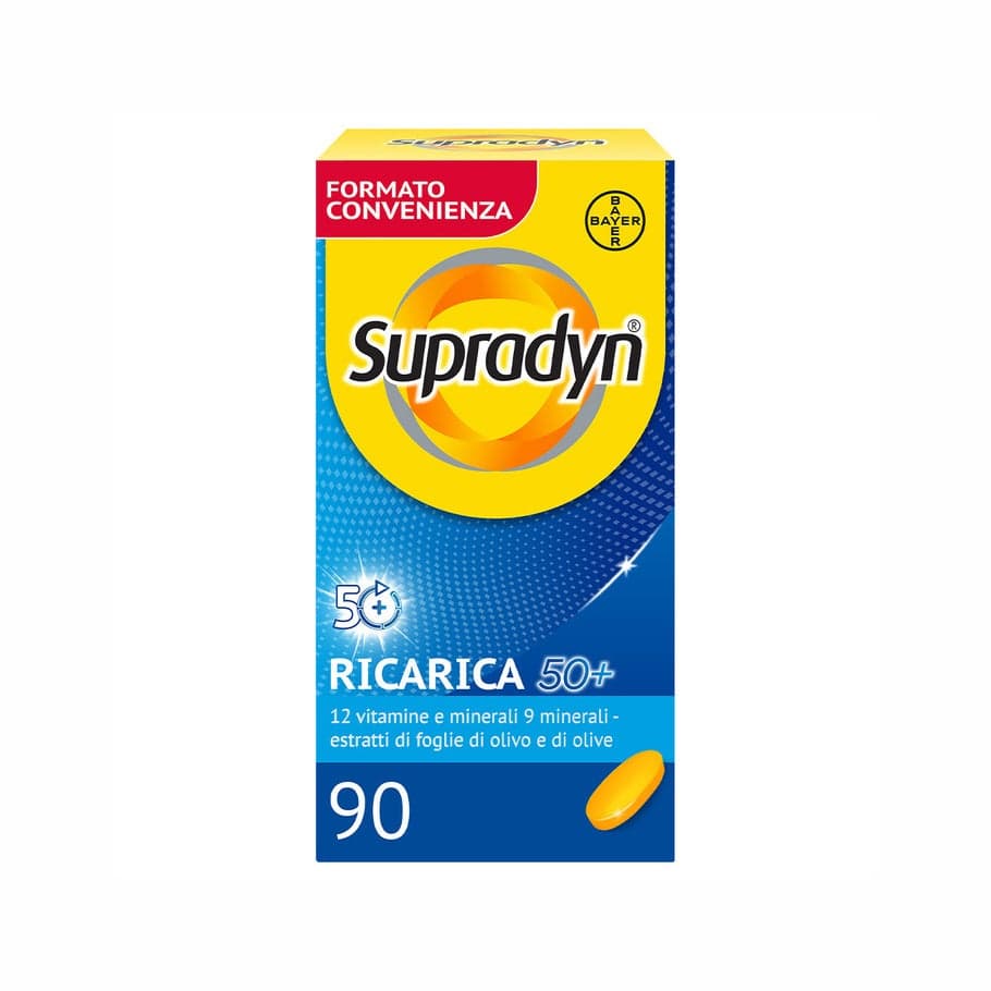 Supradyn Ricarica 50+ – 90 compresse rivestite