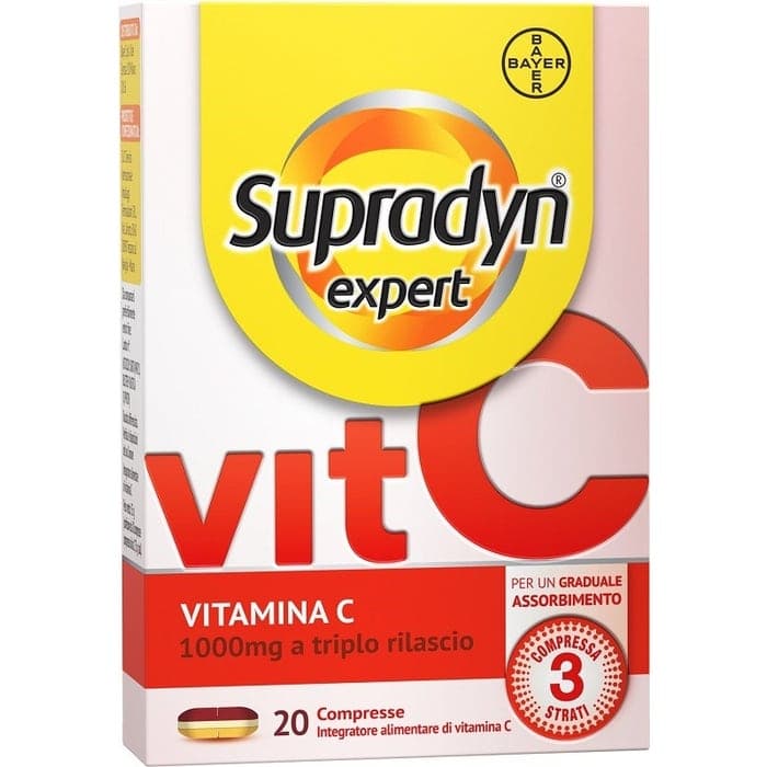 Supradyn Expert Vitamin C – 20 compresse effervescenti