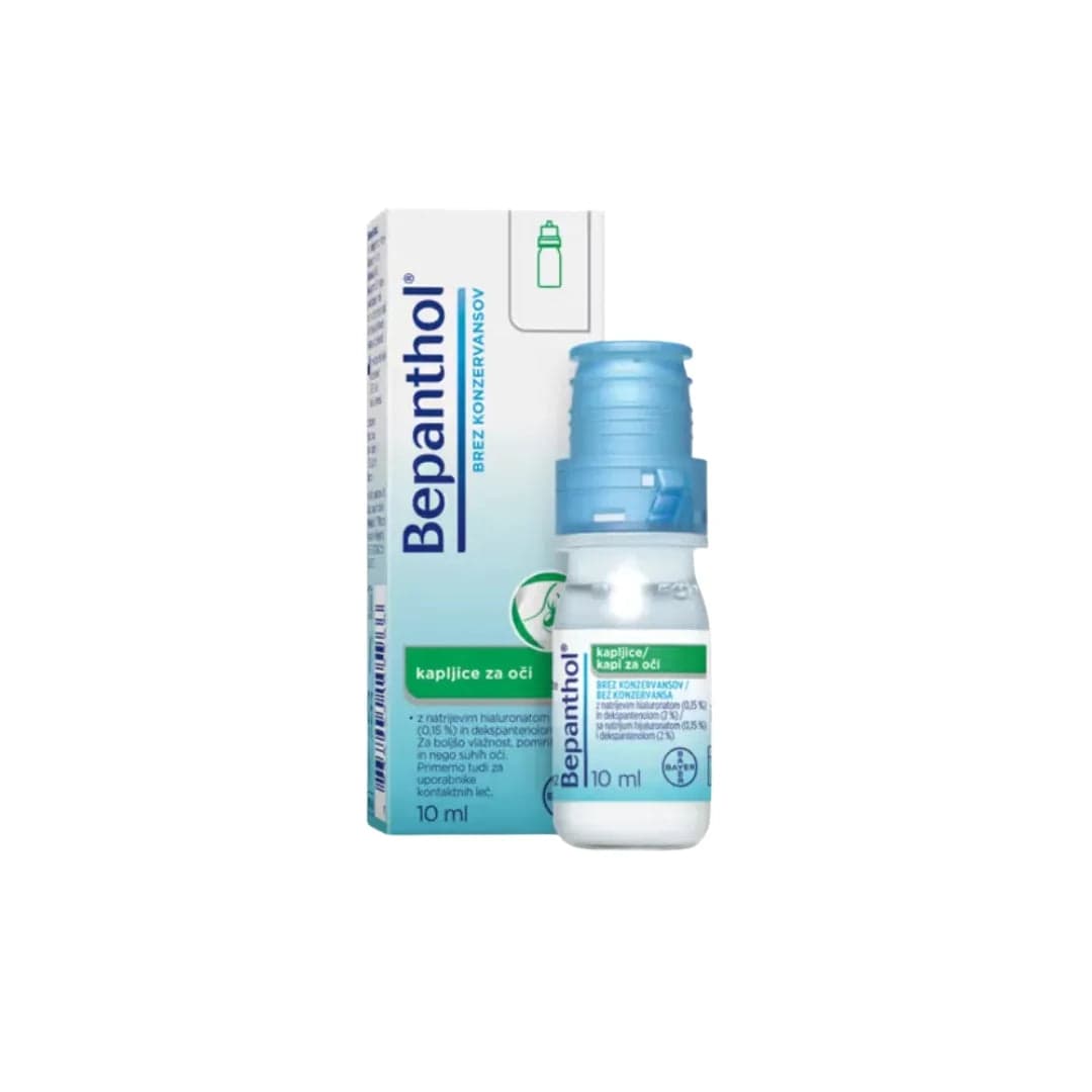 Bepanthenol Augentropfen – 10 ml Flasche