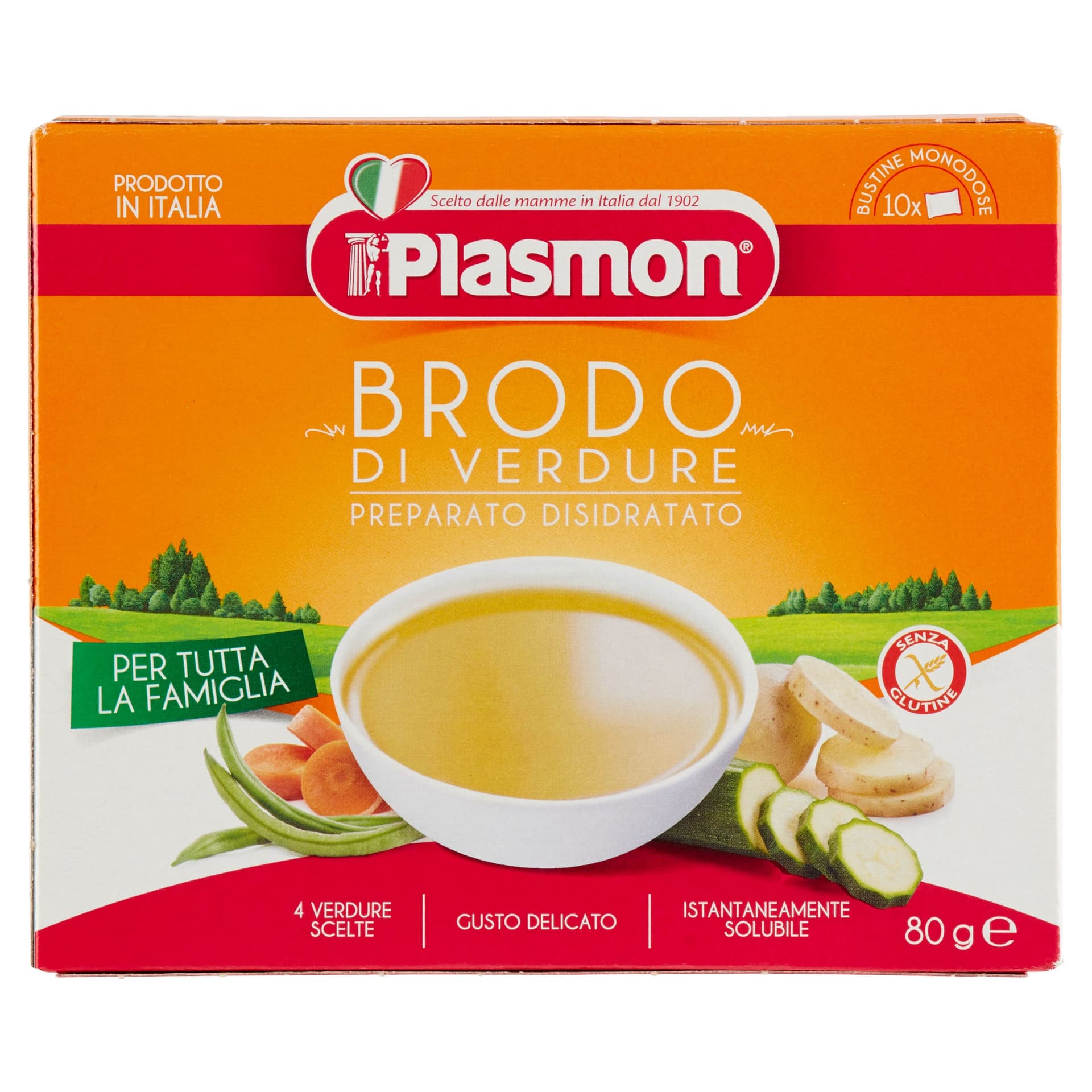Plasmon Brodo Dry – 10 bustine, 80g