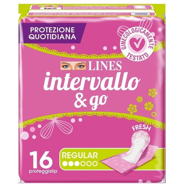LINES Intervallo Fresh – 16 assorbenti