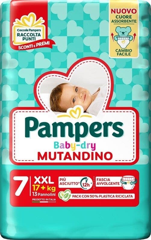 Pampers Baby-Dry Mütter XXL – 13 pannolini
