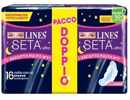 Lines Seta Ultra Notte – 16 Stück