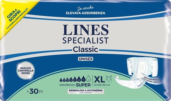 Lines SP Class Super Plus XL – 30 assorbenti