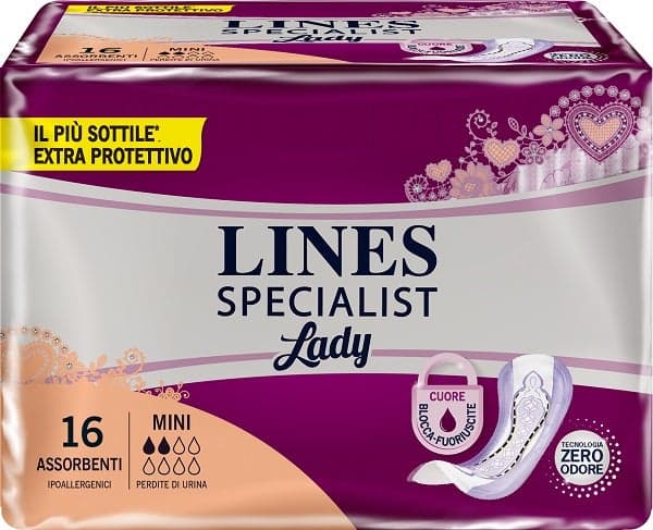 Lines Specialist Mini – 16 assorbenti
