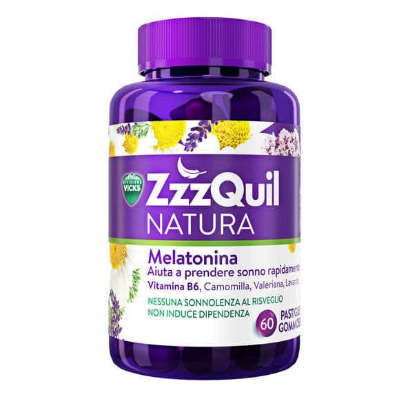 Vicks ZzzQuil Natura – 60 pastiglie per il sonno