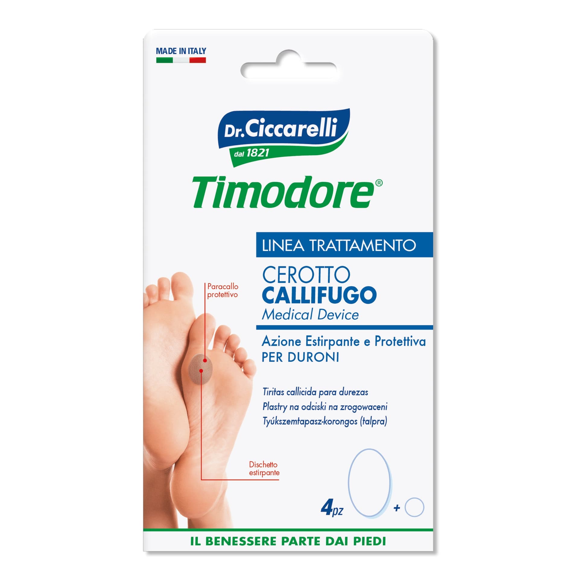 Timodore Cerottini – 4 cerotti per calli