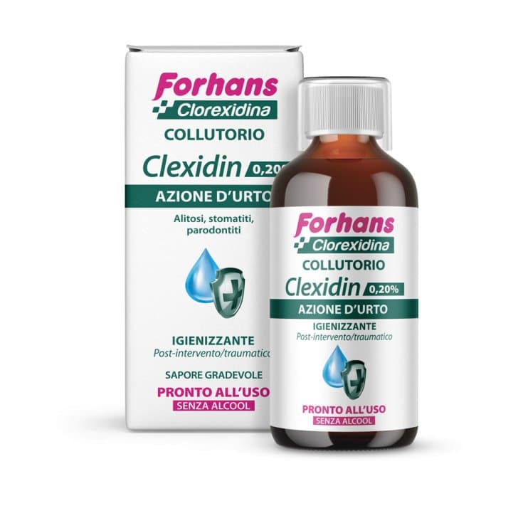 Forhans Clexidin Collutorio 0,20% – 200 ml