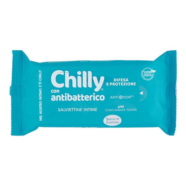 Chilly Salviette Antibatterico – 12 salviette