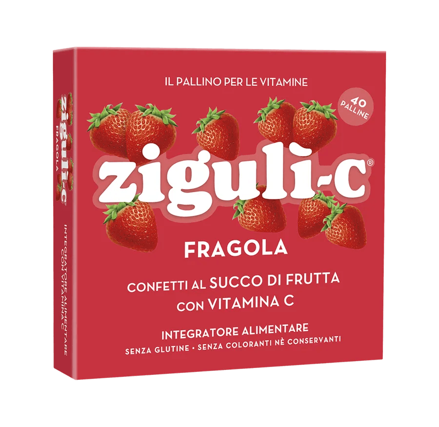 Ziguli-C Fragola – 40 pastiglie