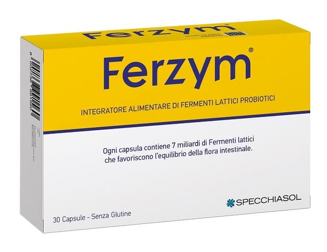 Ferzym Fermenti lattici probiotici + Complesso vitaminico B – 30 capsule
